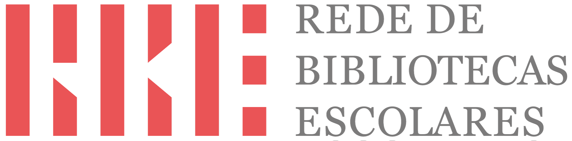 Logo da Rede de Bibliotecas Escolares